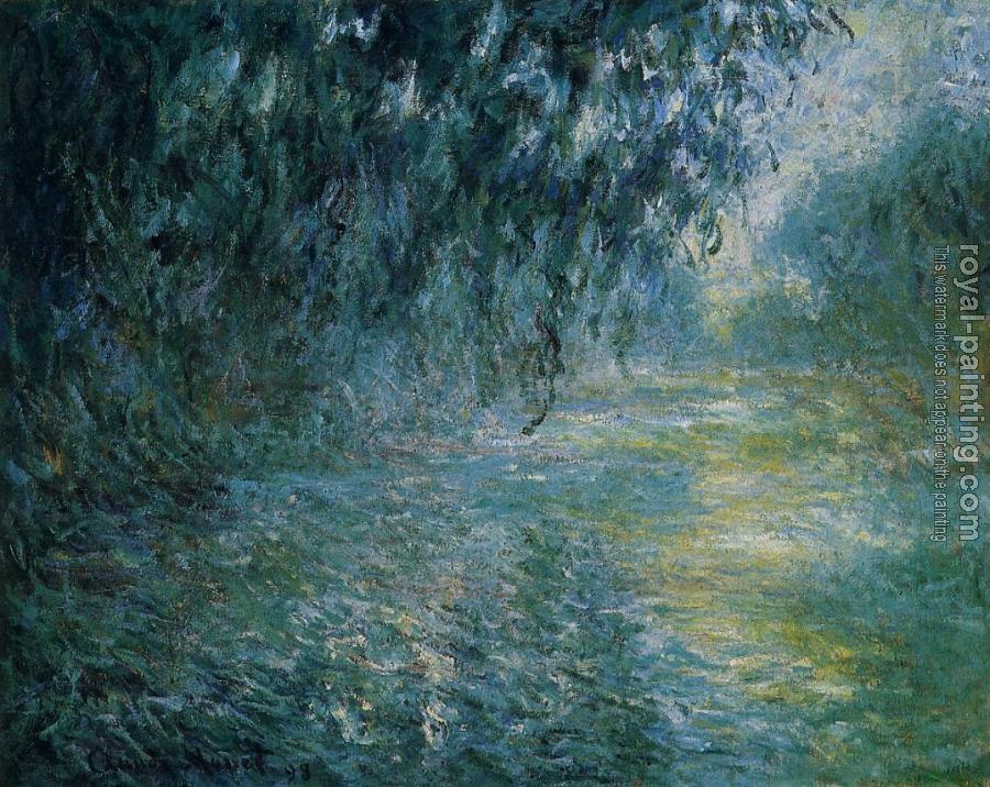 Claude Oscar Monet : Morning on the Seine in the Rain